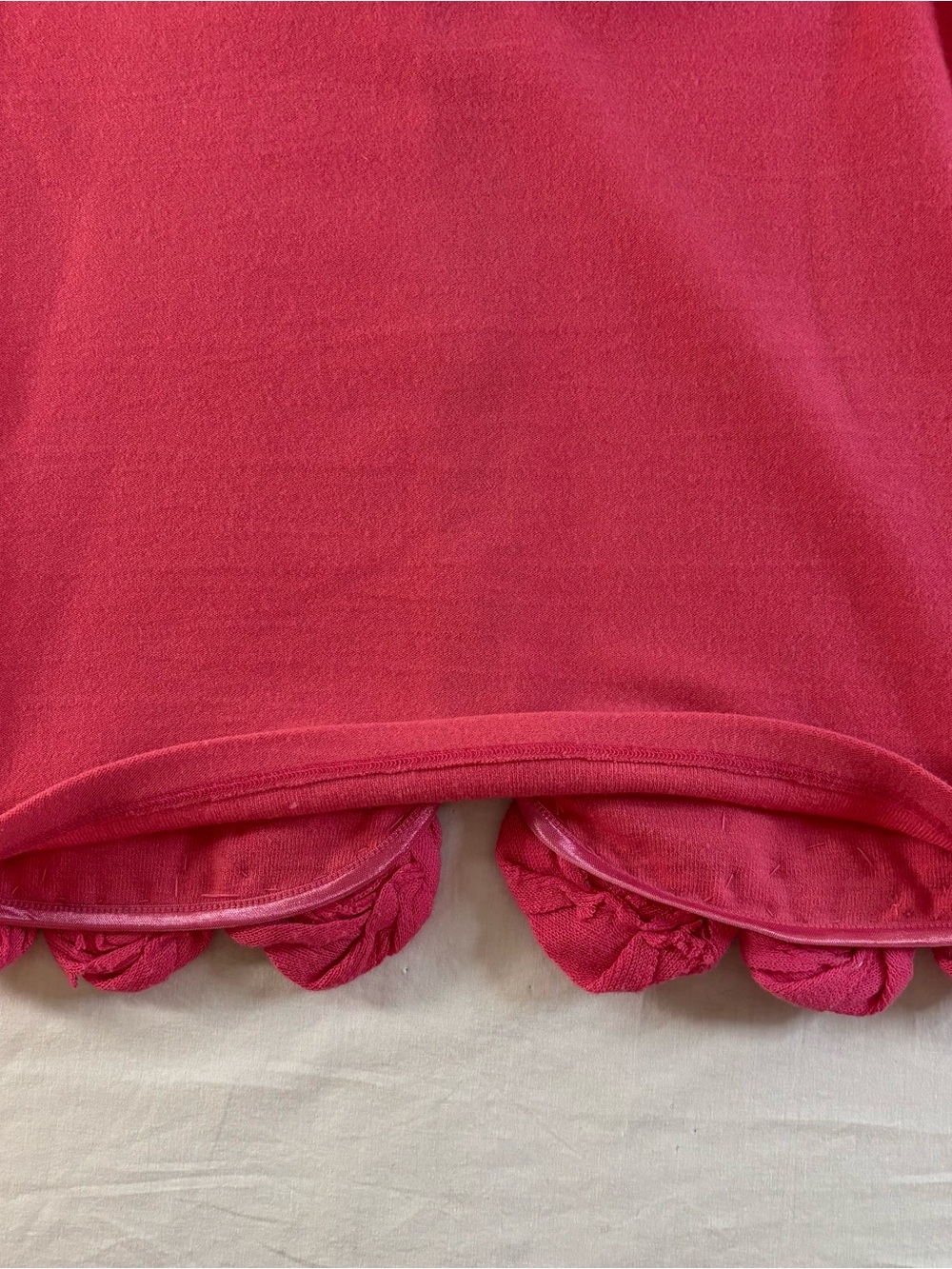 Pink Rosette Rhinestone Zip Cardigan Coquette Cottagecore Fairycore Sweater Med - Picture 12 of 12